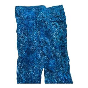 Green dragon beach flowy pants with pockets xs